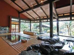 豆腐懐石猿ヶ京ホテル - 露天風呂
